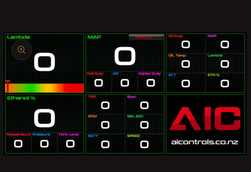 AIC CAN GAUGE - LINK ENGINE MANAGEMENT ECU